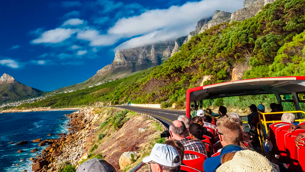 City Sightseeing buses in Cape Town
