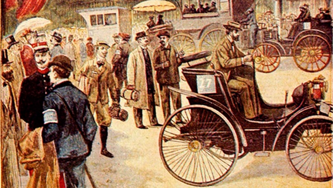 World’s First Automotive Competition Held, 120 Years Ago