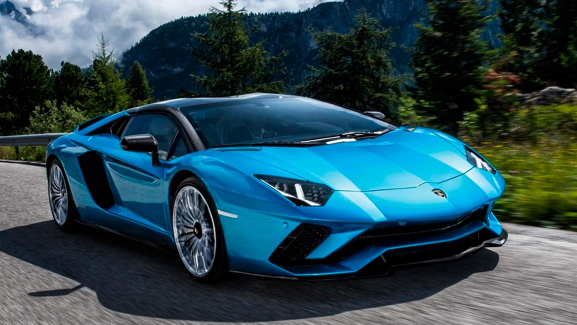 The Lamborghini Aventador