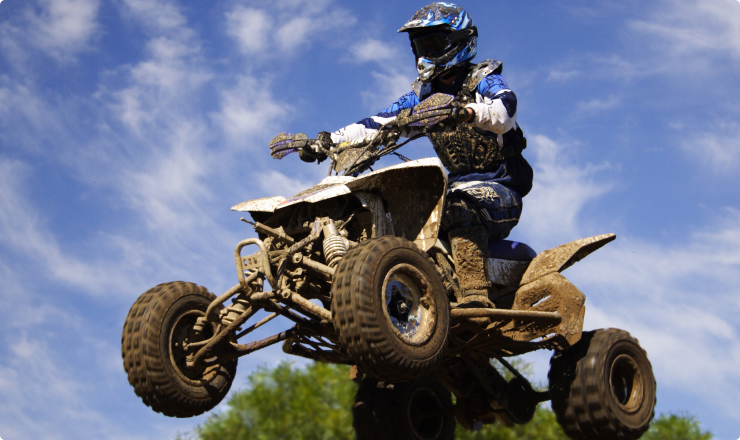 From under R400 Quad Biking thrills are accessible to every budget
