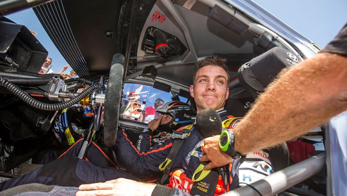 Hyundai star Hayden Paddon started at his local car club