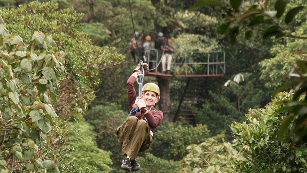 The tale of ziplining in Costa Rica